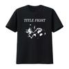 Title Fight Rockmusikband Indie T-Shirt für Unisex Stilvoll und Trendig Vintage Gewaschen Unisex Bequem Vielseitig Lässig