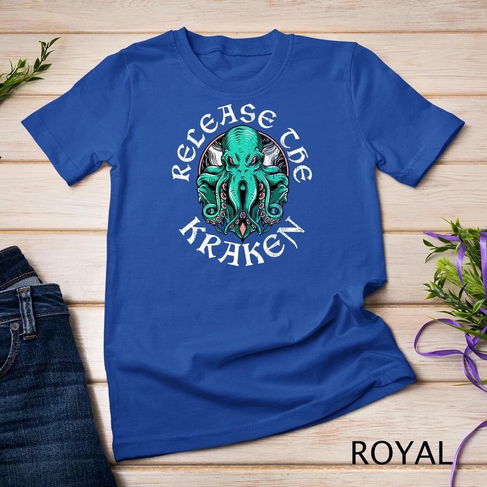 Release The Kraken Unisex T-shirt 9 S