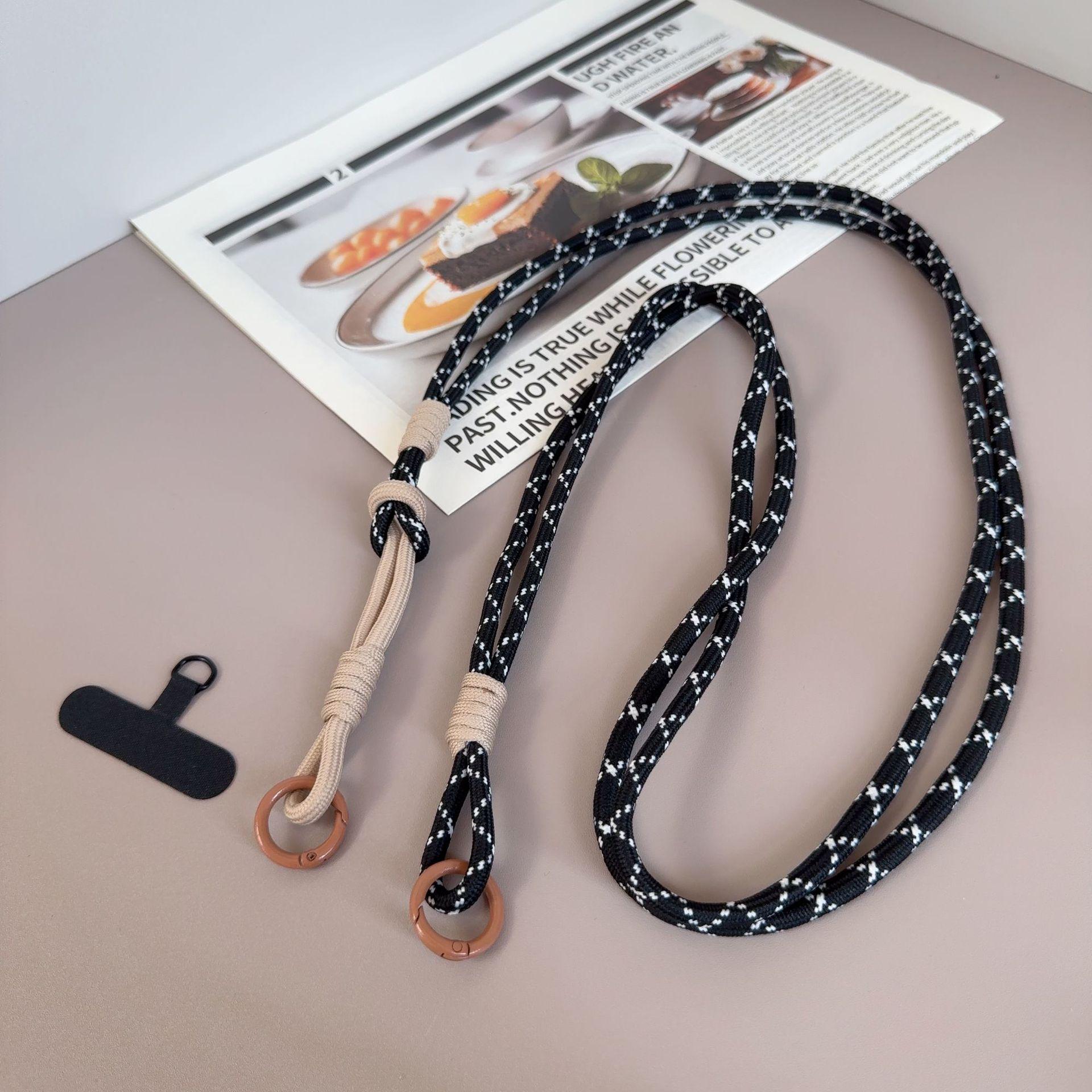 

Crossborder Outdoor Crossbody Lanyard: Mountaineering Woven Phone Case for Men & Women - Anti-Loss, Sturdy Bag, Shoulder-Carried or Handheld.