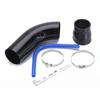 Universal Car Racing Cold Air Intake System Turbo Induction Pipe Tube Kit Cone High Flow Performance Air Filter Inlet 3" 76mm