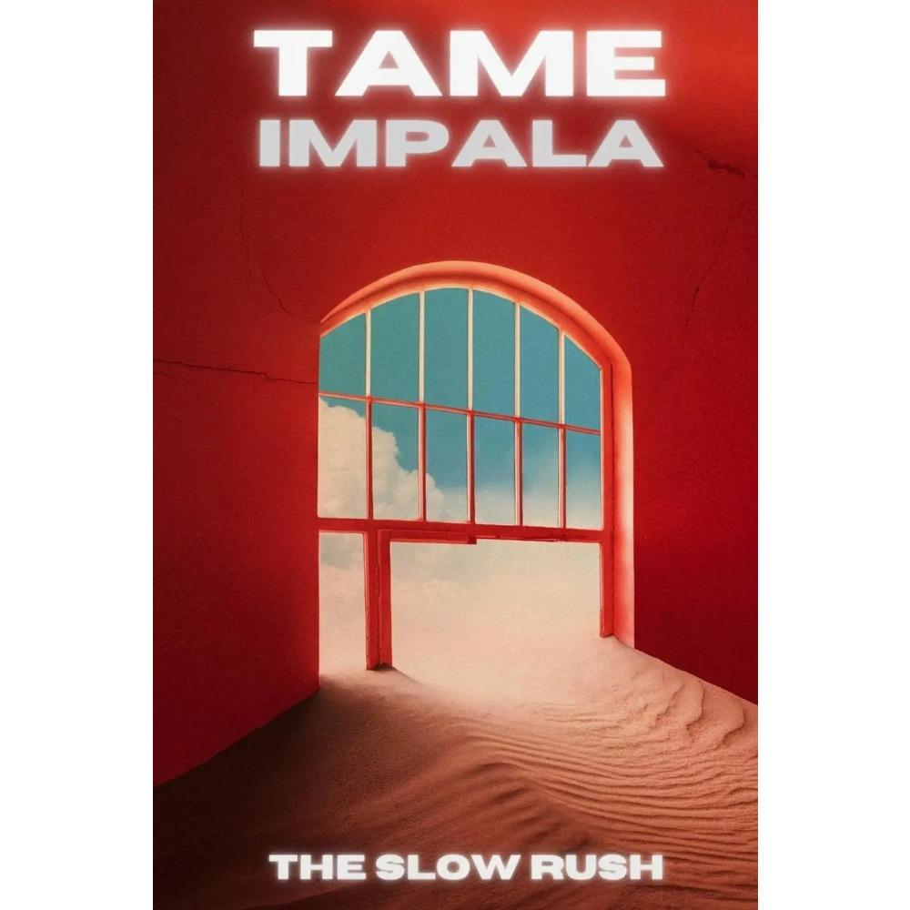 Berühmte Rapper Rock Tame Impala Poster Album Cover Drucke Popmusik Band Currents Leinwandbild Wandbilder Heim Raum Dekoration