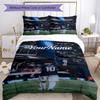 Messi 428 Customize your name Bedding Set Breathable Duvet Cover with Pillowcases Home Decoration Birthday Gift