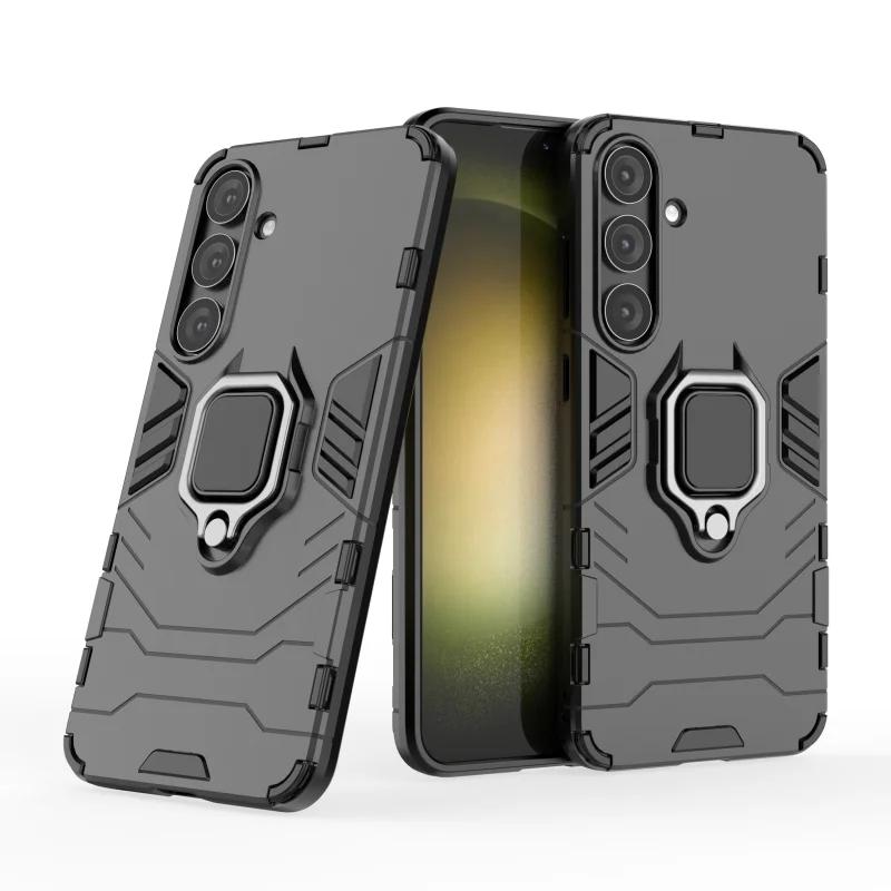 For Samsung Galaxy S25 S24 Plus 23 Ultra Case Magnetic Holder Ring Armor Shockproof Cases for Samsung A22 A16 A15 A14 Back Cover