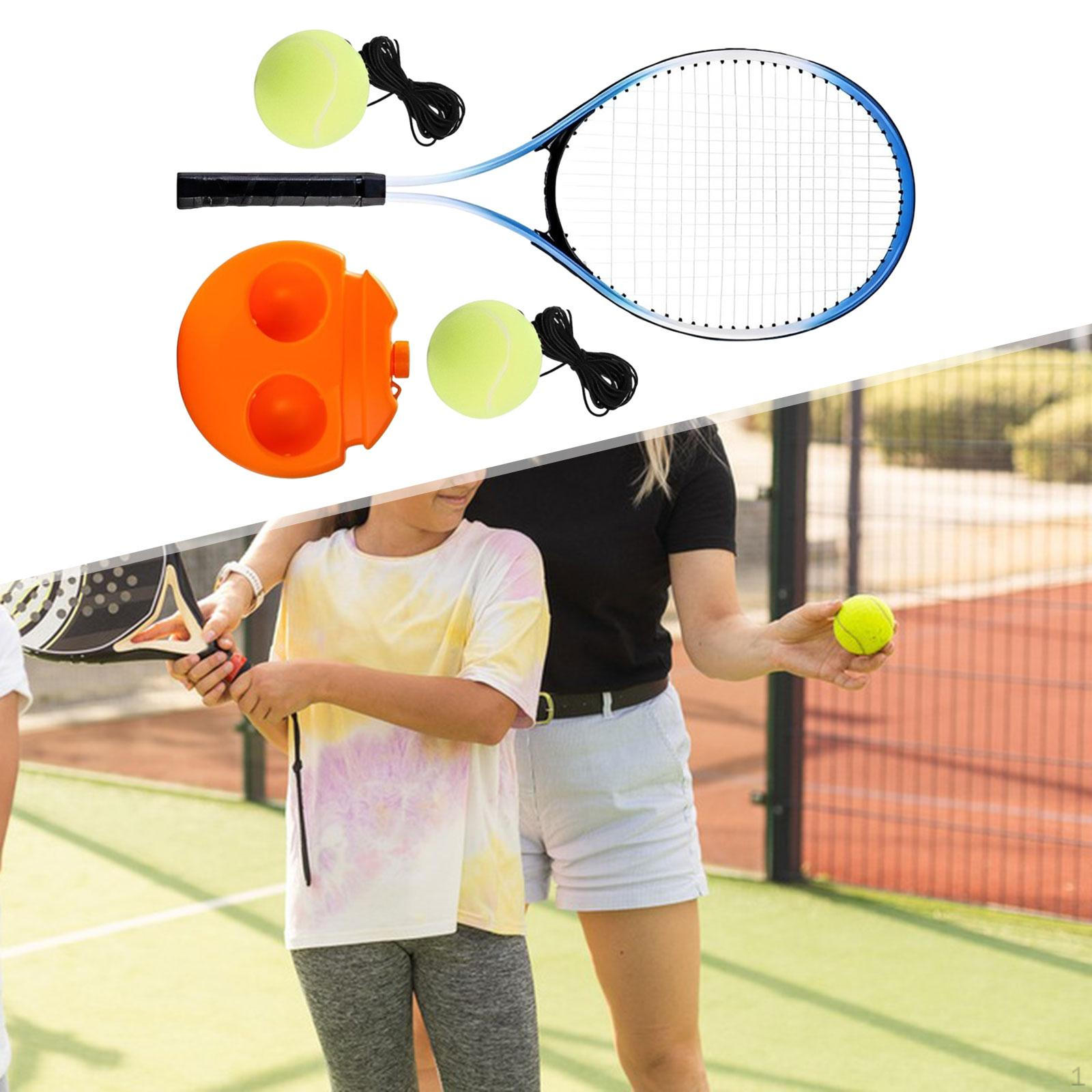 

Тренажер для тенниса Solo, эластичный мяч, самостоятельная тренировка, набор отражателей, помощь в персональной тренировке Single Racket 2ball