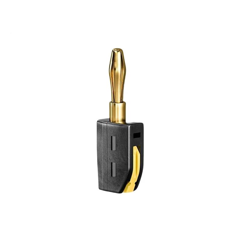 4mm Solderless Quick Wire Connector High Current 32A Banana Plug Terminal Block Power Testing Instrument Plug Musical Speaker