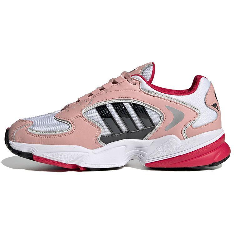 

adidas Falcon 2000 White Energy Pink Women Sneakers Footwear-White Core-Black FU9588
