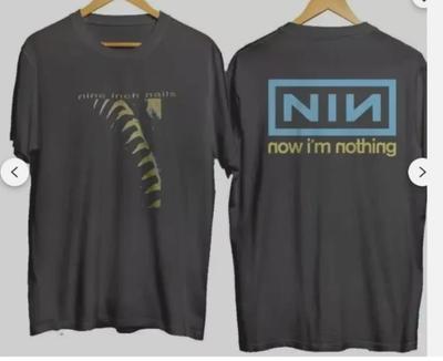 Vintage Nine Inch Nails ''now-im-nothing'' Welttournee T-Shirt