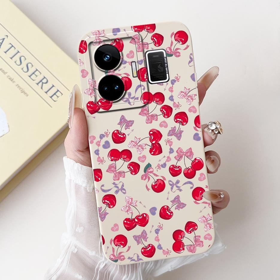 For Realme GT3 Case RMX3709 Cute Funny Cartoon Cover Soft Silicone Case For Realme GT Neo 5 Neo5 240W RealmeGT3 Back Cover Coque