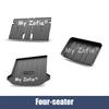 All Weather Full Coverage TPE Car Trunk Mat Odorless Flexible Rear Cargo Liner for Daily Use Accessories For Zeekr X 2026 2027