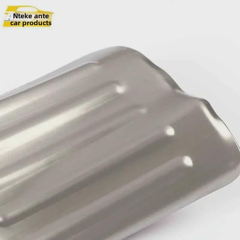 Tiggo 3X Door Sill & Bumper Strips: Stainless Steel Anti-Scratch Welcome Pedals