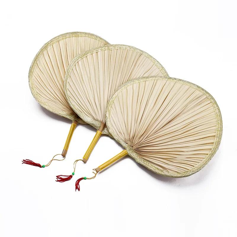 Handmade Traditional Palm Leaf Fan, Large Palm Leaf Fan, Banana Leaf Fan, Dance and Painting Fan, Fan
