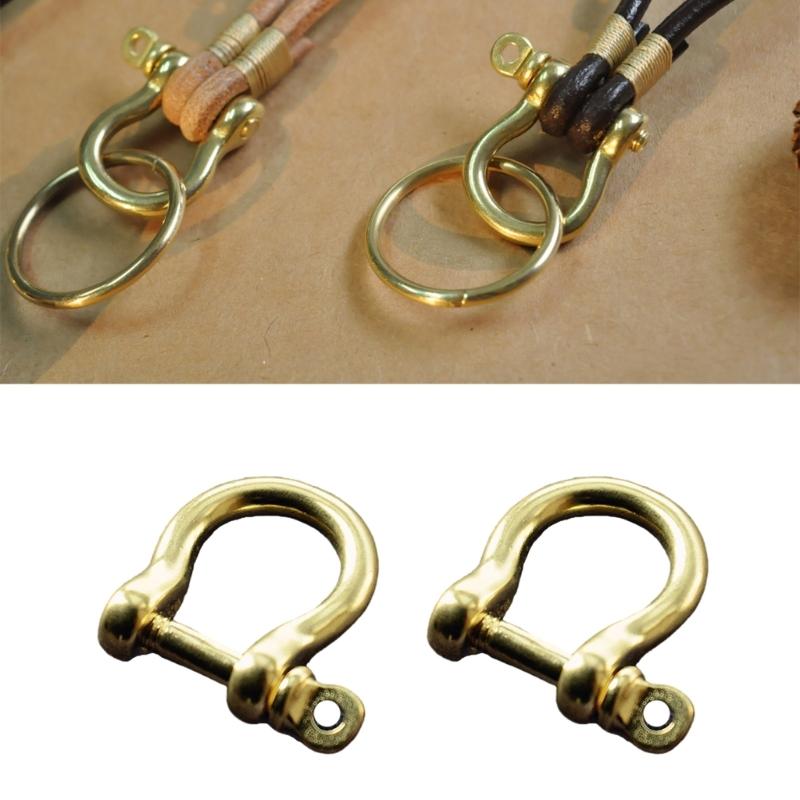 5 Τεμάχια Κούμπωμα Παλαιού Ορείχαλκου σε Σχήμα Πέταλου Αλογου Βιδωτά Στερεωτικά για Ρούχα Τσάντες Αξεσουάρ Χειροτεχνίας DIY