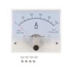 Kompaktes Amperemeter Analog Ampere-Messgerät Rechteckiges Panelmeter Stromtester 1A/2A/30A/50A/100A/100mA für Industrie