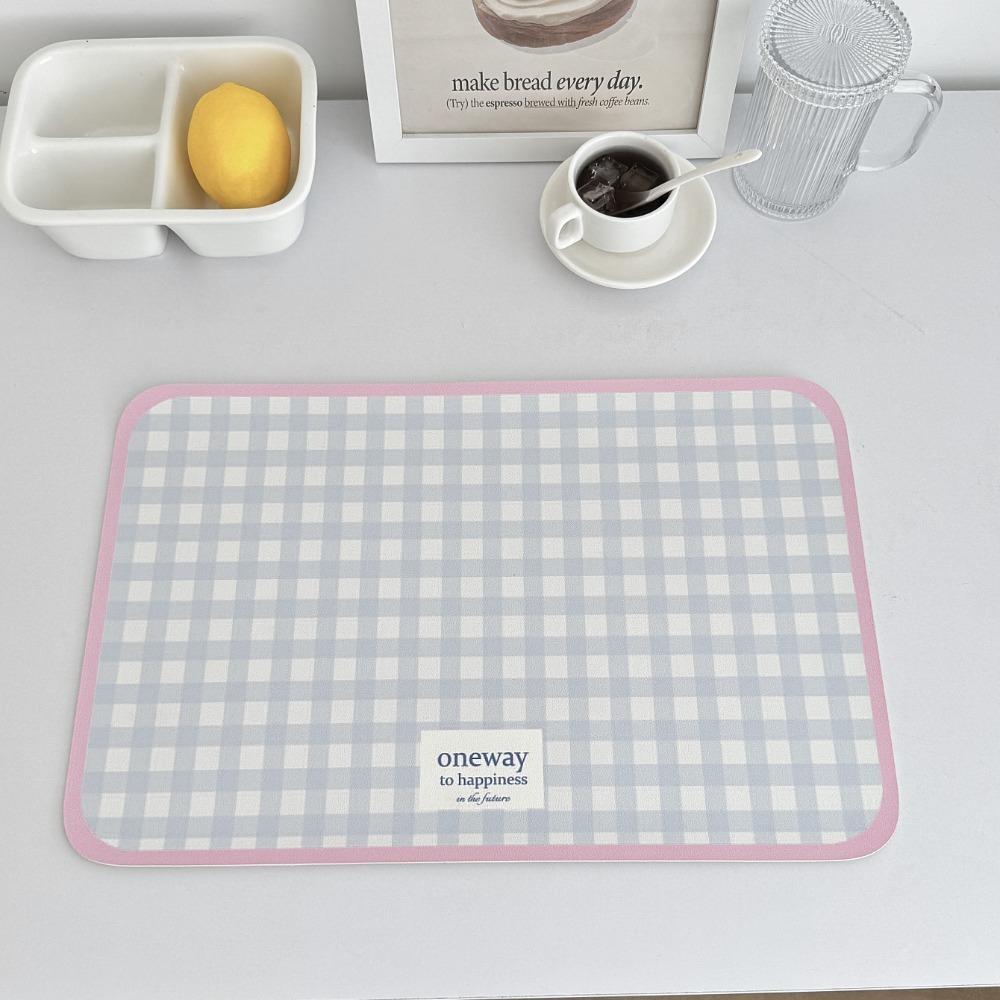 

Leather Placemat Waterproof Coasters Cute Western Placemats Home Decor синій