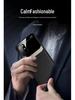 OnePlus 6/7/8/9 Pro/Nord 2 Business Leather Texture Metal Protective Case – Full Lens Coverage, Anti-Fall