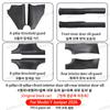 Pour Tesla Model YL 2026 TPE Protections de Seuil de Porte Avant Arrière Bande de Seuil Imperméable Panneau de Protection Anti-coup Accessoires Intérieurs