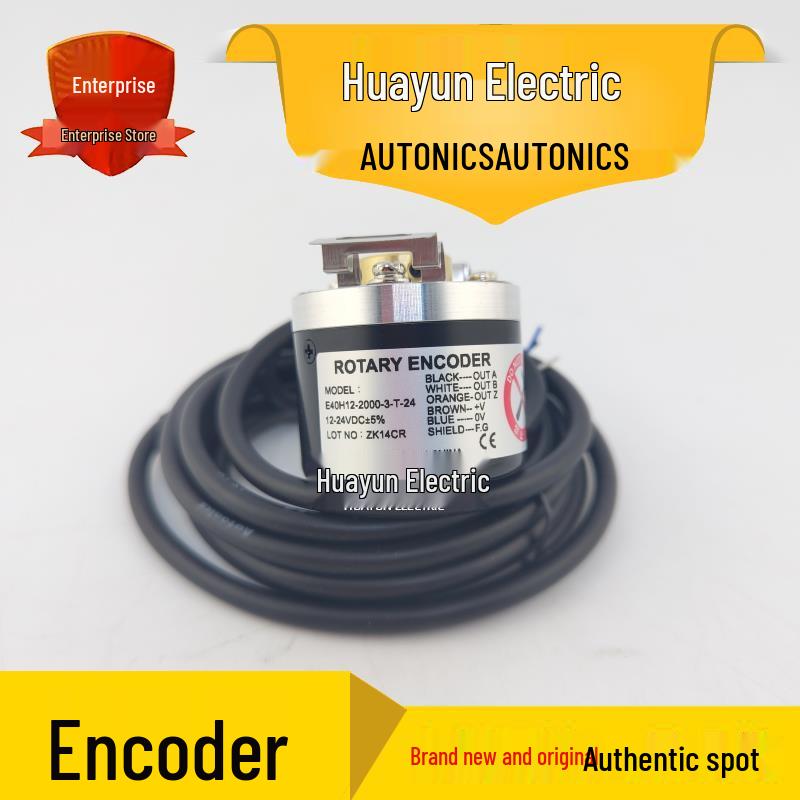 E40H12-2000-3-T-24 Autonics Incremental Encoder 2000 pulses/rev, 24V