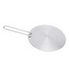 Stainless Steel Heat Diffuser Converter with Detachable Handle Round Induction Adapter Plate for Gas Stove Glass Cooktop