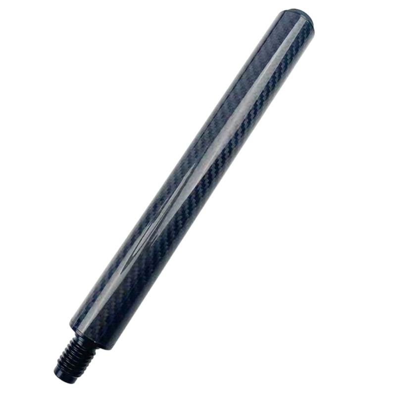 Carbon Fiber Pool Cue Extension Shafts Professional Billiard Cue Attachments Suitable for Beginner Snooker Practice