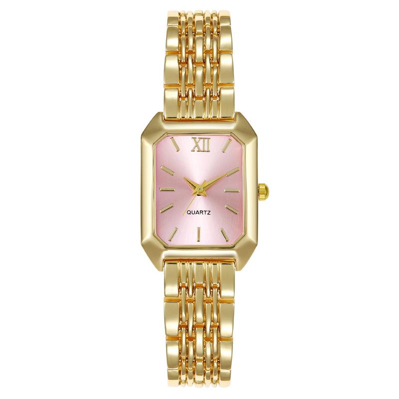 Ladies Watch Schoolgirl Glass Quartz Watch Casual Fashion Women's Watch Square Ladies Watch
