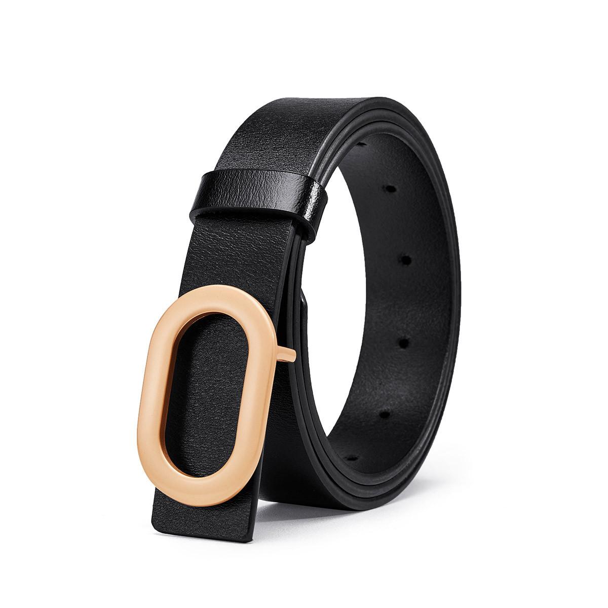 

Женский новый тонкий ремень с гладкой пряжкой для женского платья, декоративный универсальный пояс для юбки и женских брюк 105cm