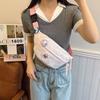 1Pc New Simple and Cute Casual Fanny Pack, Women's Fanny Pack, Fresh Niche Versatile Messenger Bag, Sports Versatile Fashion Breast Bag