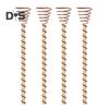 Electroculture Plant Stakes Copper Gardening Antenna Stakes Spiral Copper Wire On Wooden Stakes for Electroculture Plants Fruits Vegetables Growth