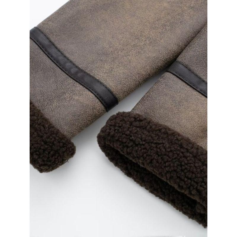 Fashion Kaslead Women's Double-Sided Jacket Outwear