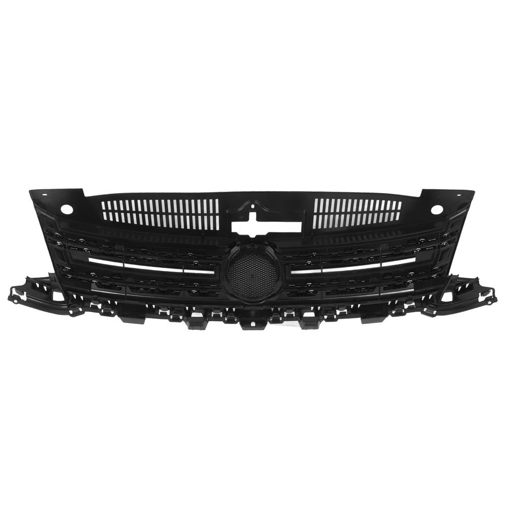 Front Bumper Grille Grills With Chrome Moulding 5N0853651J9B9 For 5N Facelift 2012‑2015