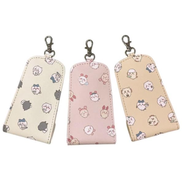 Aldi Chiikawa Key Case with Reel (Pink)