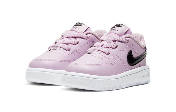 Nike Air Force 1 18 Low top Skateboard Shoes Ice Light Purple Infant And Toddler 905220-500
