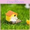 Adorable Resin Animal House Figurines Perfect For Diy Miniature Moss Landscapes