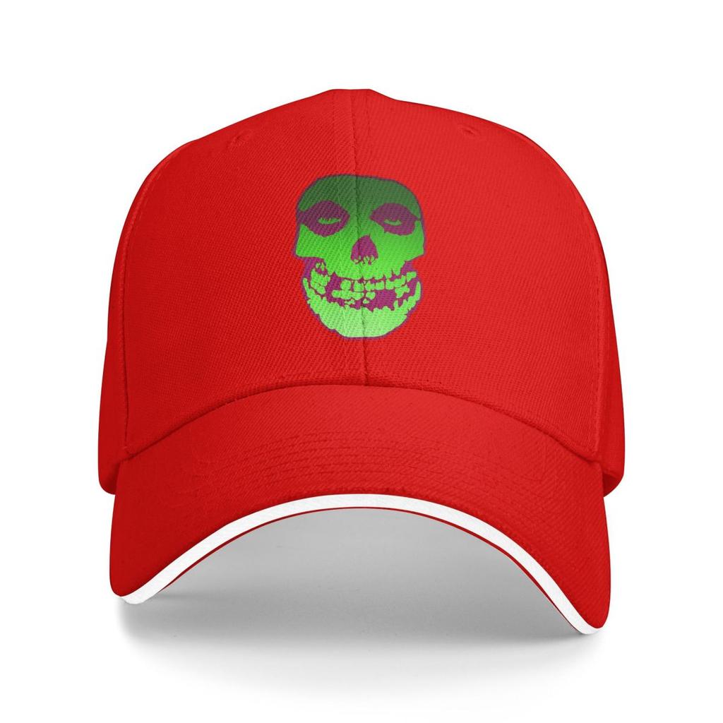 Unisex Baseball Hats Misfits Rock Band Skull Horror Outdoor Streetwear Summer Sports Baseball Caps Hip Hop Cap Casquette Hats