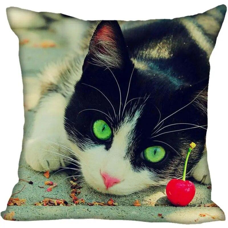 Pillowcase Modern Home Cat Animal  Living Room