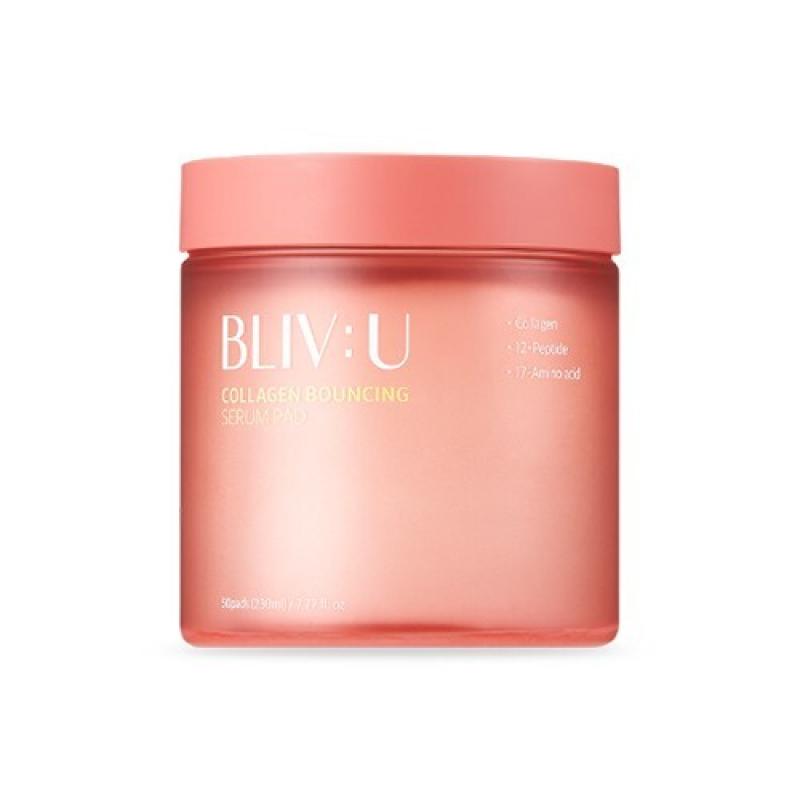БЛИВ:U Коллагеновые отшелушивающие пэды-сыворотка 230 мл (50 подушечек) 230ml (50pads)