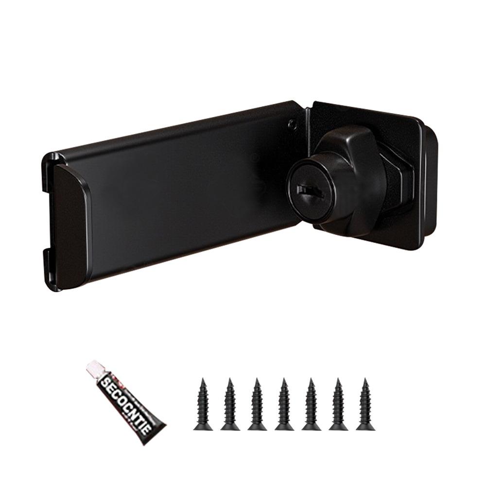 Новый замок-защелка для двери из нержавеющей стали, 90 градусов, прямой угол, навесной замок, защелка для ворот, дверь