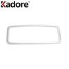 Car Armrest Box Rear Water Cup Holder Frame Cover Trim For Nissan Murano 2015-  Stainless Steel Interior Accessories
