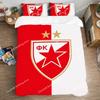 Red Stars of Belgrade Quilt Cover Multiple Sizes Bedding Pillowcase 220x240 Duvets Comforter Sets Duvet Cover 260x240