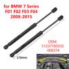 2Pcs 51237185032 Car Front Engine Hood Gas Struts Lift Support Rods for BMW 7 Series F01 F02 F03 F04 2008-2015