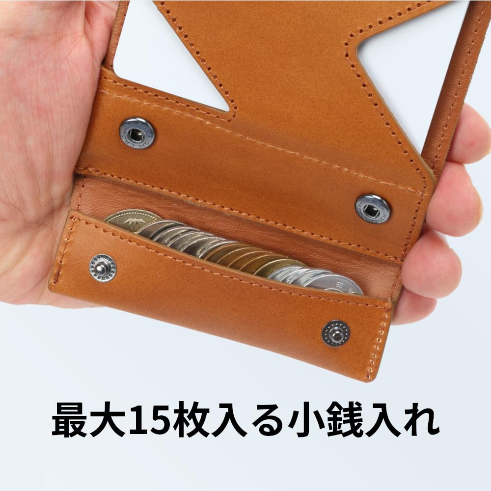 Dünne Brieftasche Buttero Leather Edition Dünne Brieftasche Made in Japan Echtes Leder Blau [Abrasas] Herren