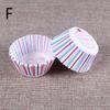 New 100Pc/Set Creative Paper Cake Cups Suitable Household Handmake Diy Cake Box Party Kitchen Baking Tray Cupcake Supplies