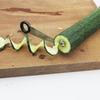 Portable Spiral Twisted Vegetable Slicer Cucumber Kitchen Accessories Tool Suitable for Family Dinners Barbecues