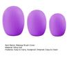 Yousheng 3Pcs Makeup Brush Covers Flexible Dustproof Anti-fouling Reusable Storage Silicone Beauty Foundation Brush Protectors for Woman