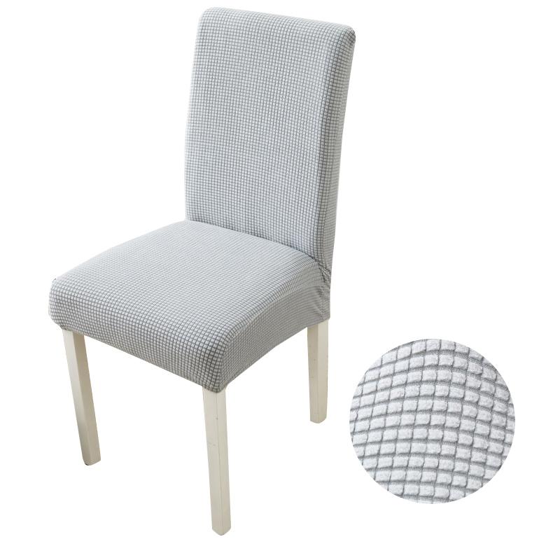 Комплект чехлов на обеденный стул Эластичные жаккардовые чехлы для стульев в столовую Съемный чехол на стул Парсон Моющийся съемный чехол на обеденный стул Чехлы на стулья Universal sizes