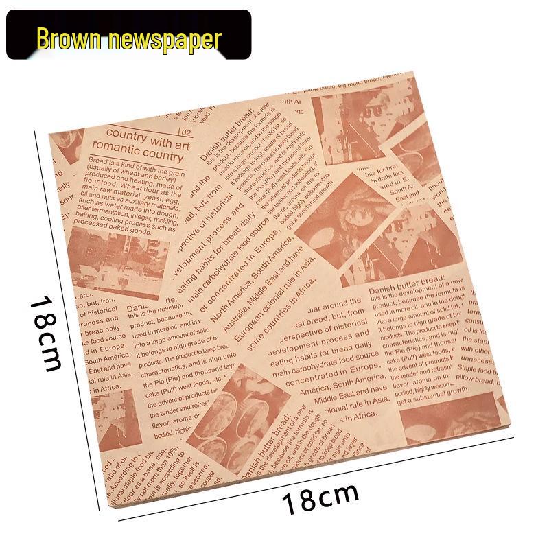 Oil-Proof Paper Mat for Grilling, Frying, and Baking
