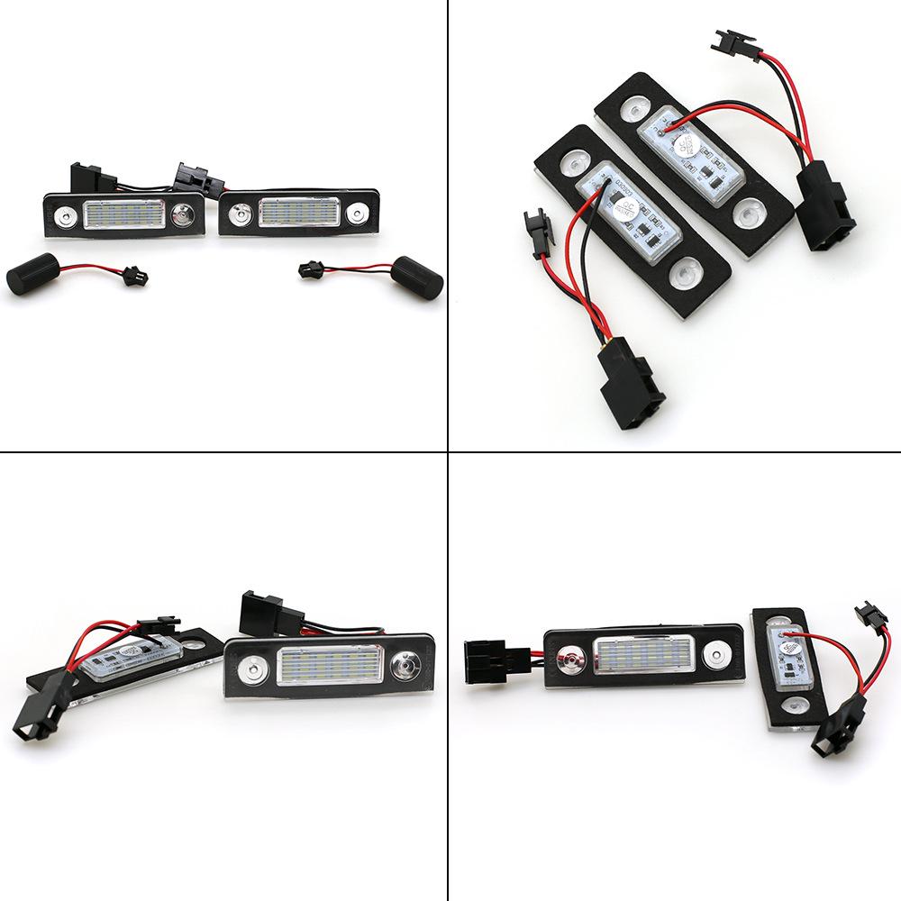 Lumină LED Plăcuță de Înmatriculare pentru Skoda Octavia Canbus - Ideală pentru Piese de Schimb pentru Mașini Noi
