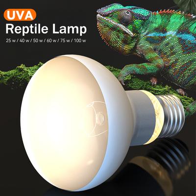 25W-100W UVA Pet Reptile Heating Lamp Heat Light Bulb Turtle Lizard Heater Bulb Full Spectrum Sunlamp for Amphibian