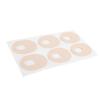 24pcs Latex Self Stick Adhesive Foot Cushion Anti Friction Breathable Foot Pad Sticker for Walking
