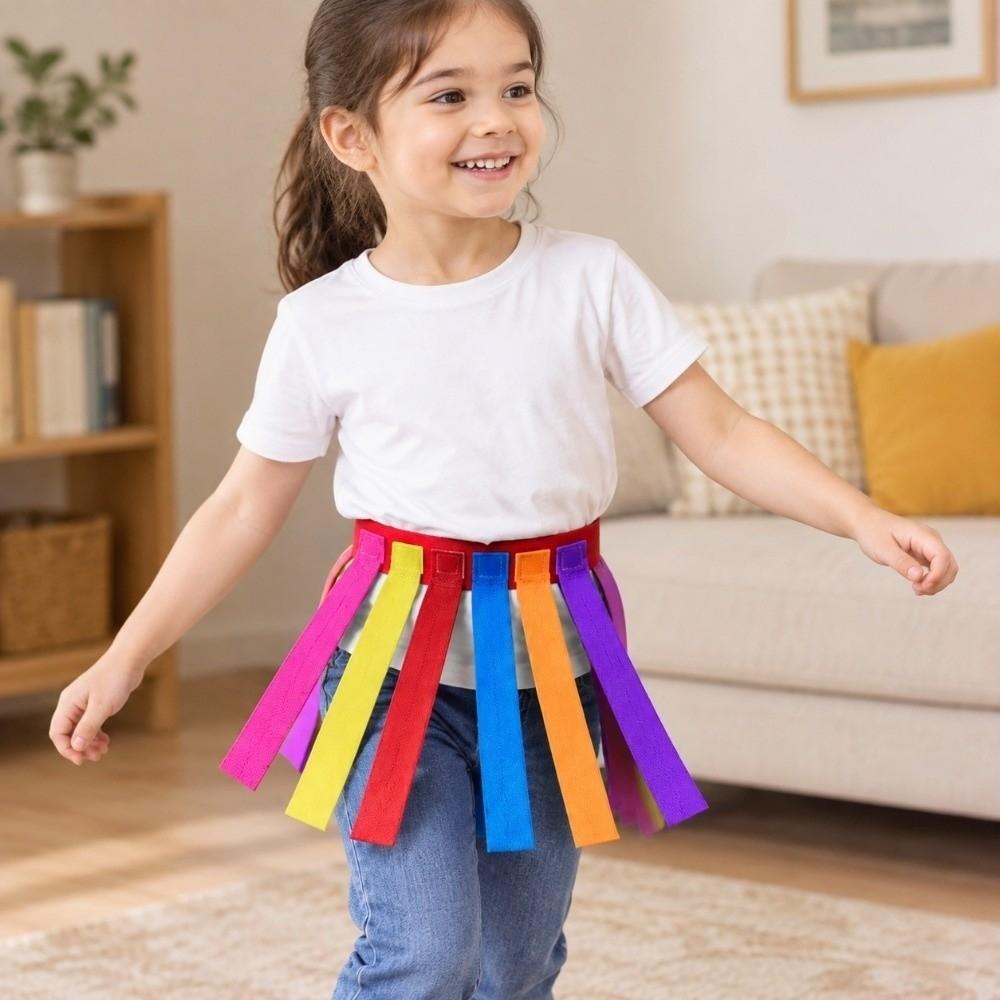 Multicolors Skill Training Catch Tail Props Fashion Pulling Tail Kindergarten Collective Game