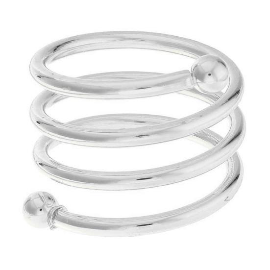 

Классические кольца для салфеток, гладкое покрытие без заусенцев, пружинный держатель для салфеток из сплава, золотые, серебряные пряжки для салфеток для украшения стола серебряный